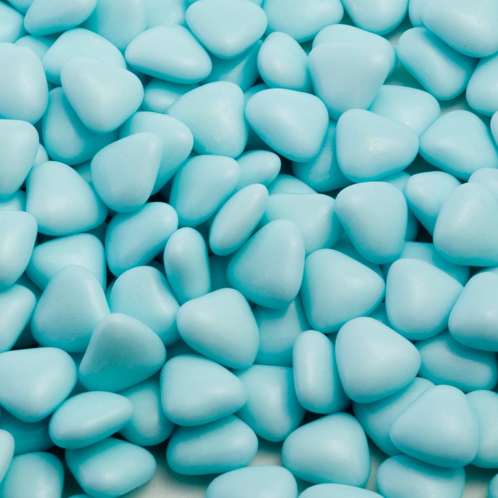 Picture of Vegan Blue Mini Dragee Hearts 