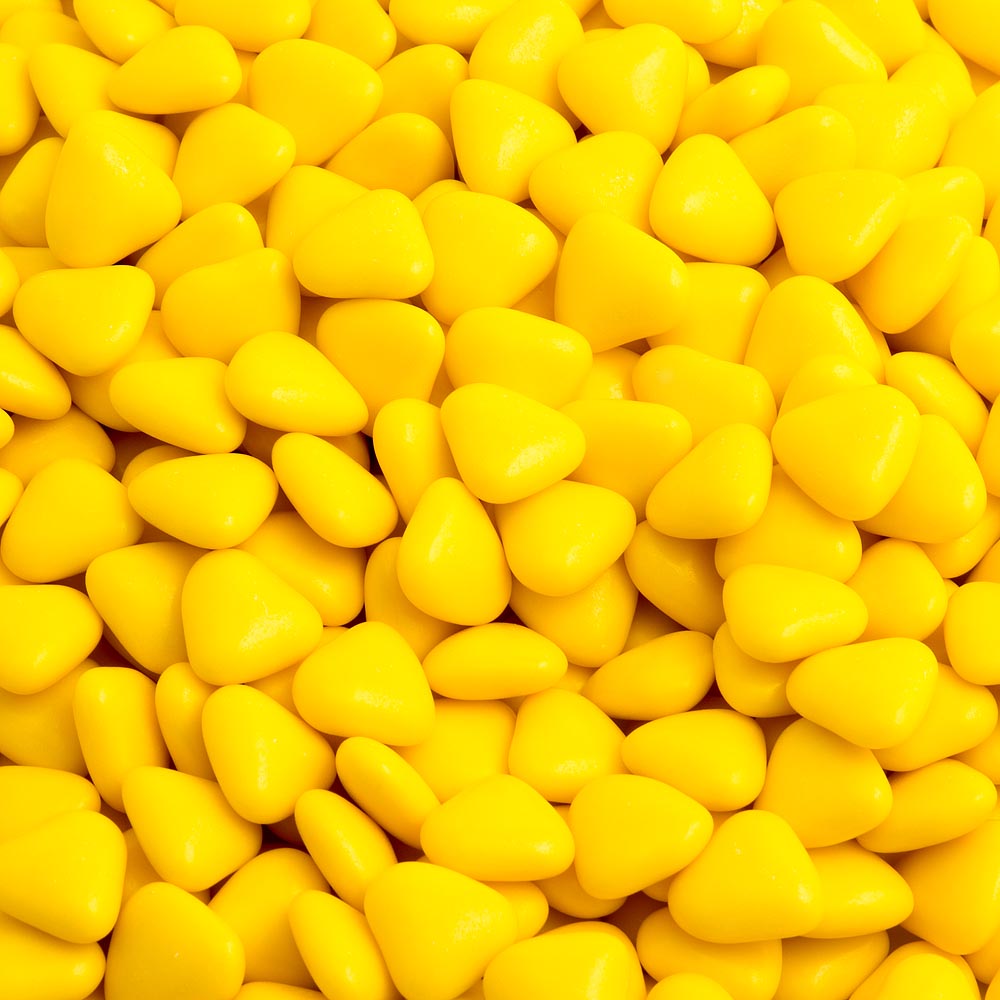 Picture of Vegan Lemon Mini Dragee Hearts 