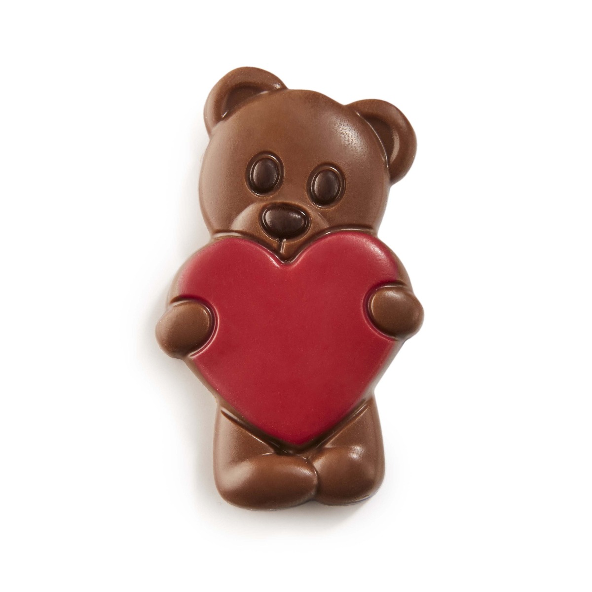 Picture of Milk Chocolate Bears with Red Heart