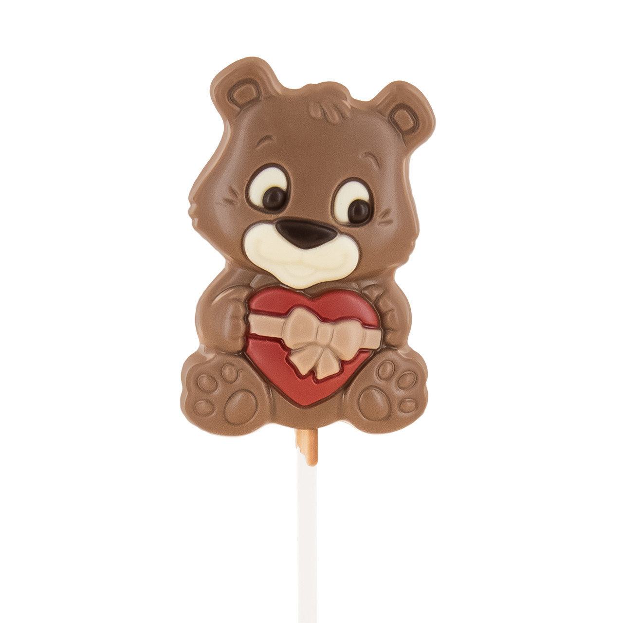 Picture of Belgian Chocolate Love Bear Lolly