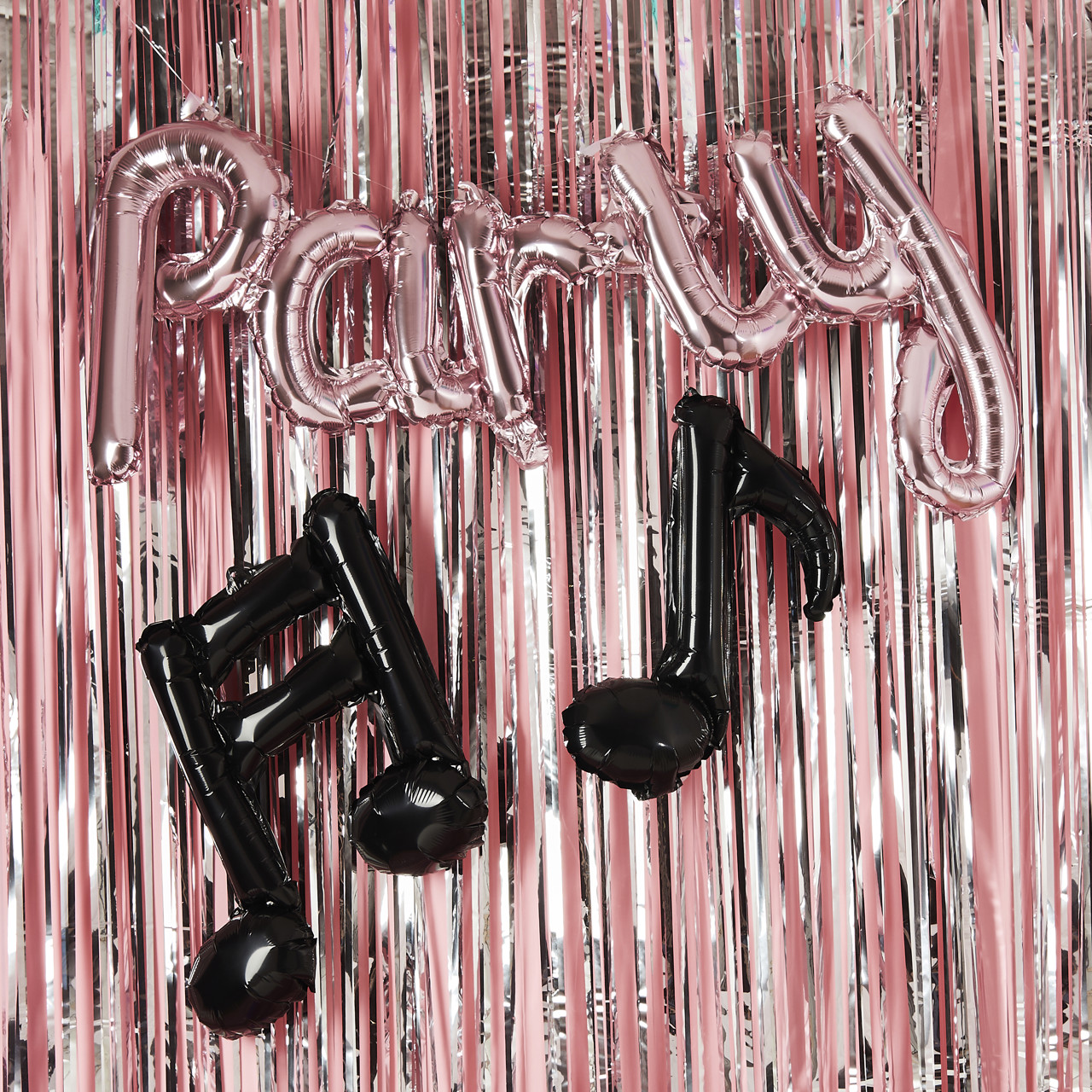 Picture of Party & Musical Note Foil Balloon Garland