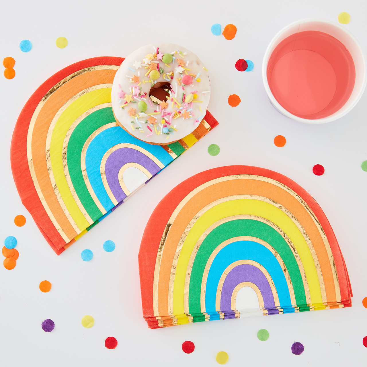 Picture of Rainbow Paper Napkins