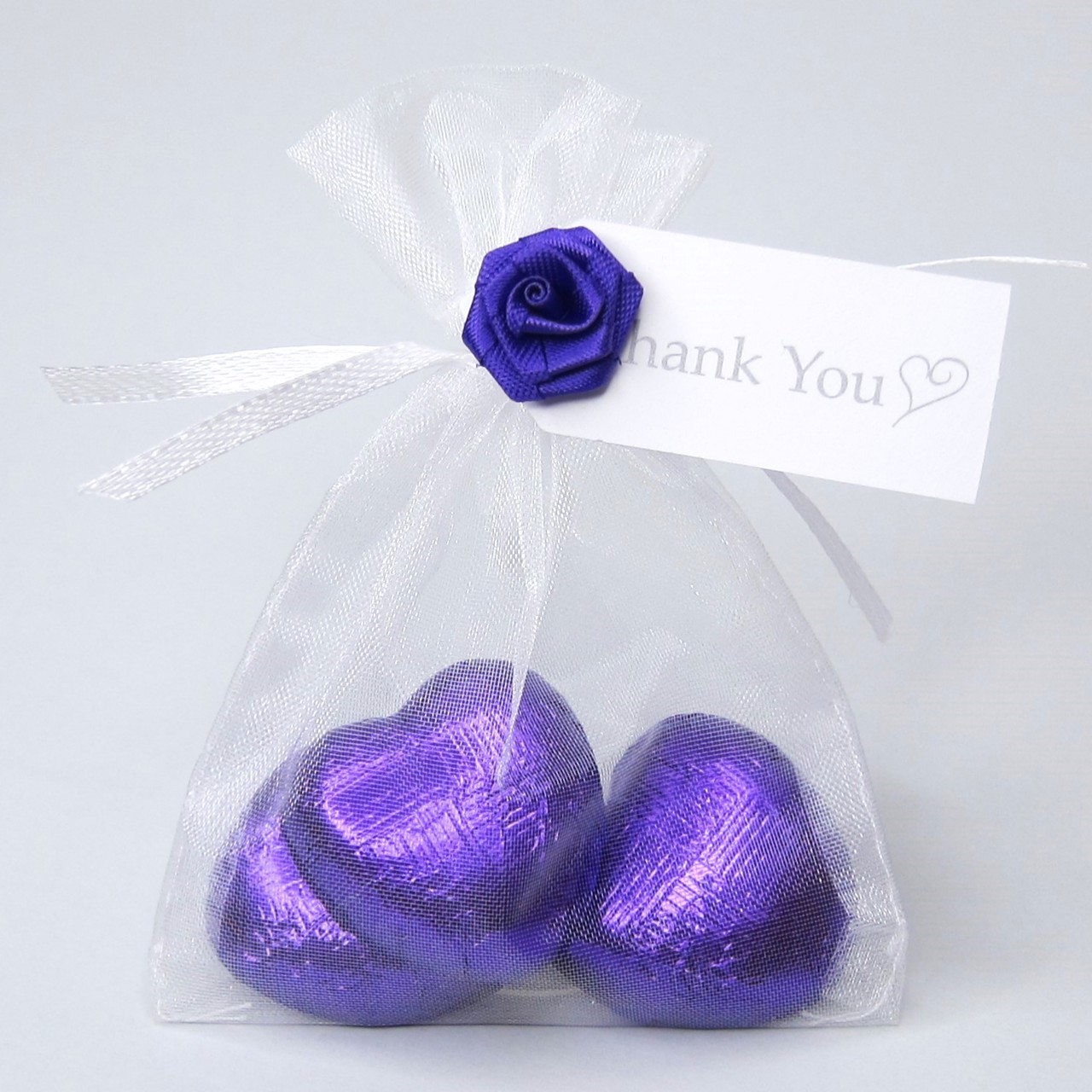 Picture of Purple Chocolate Hearts Trio