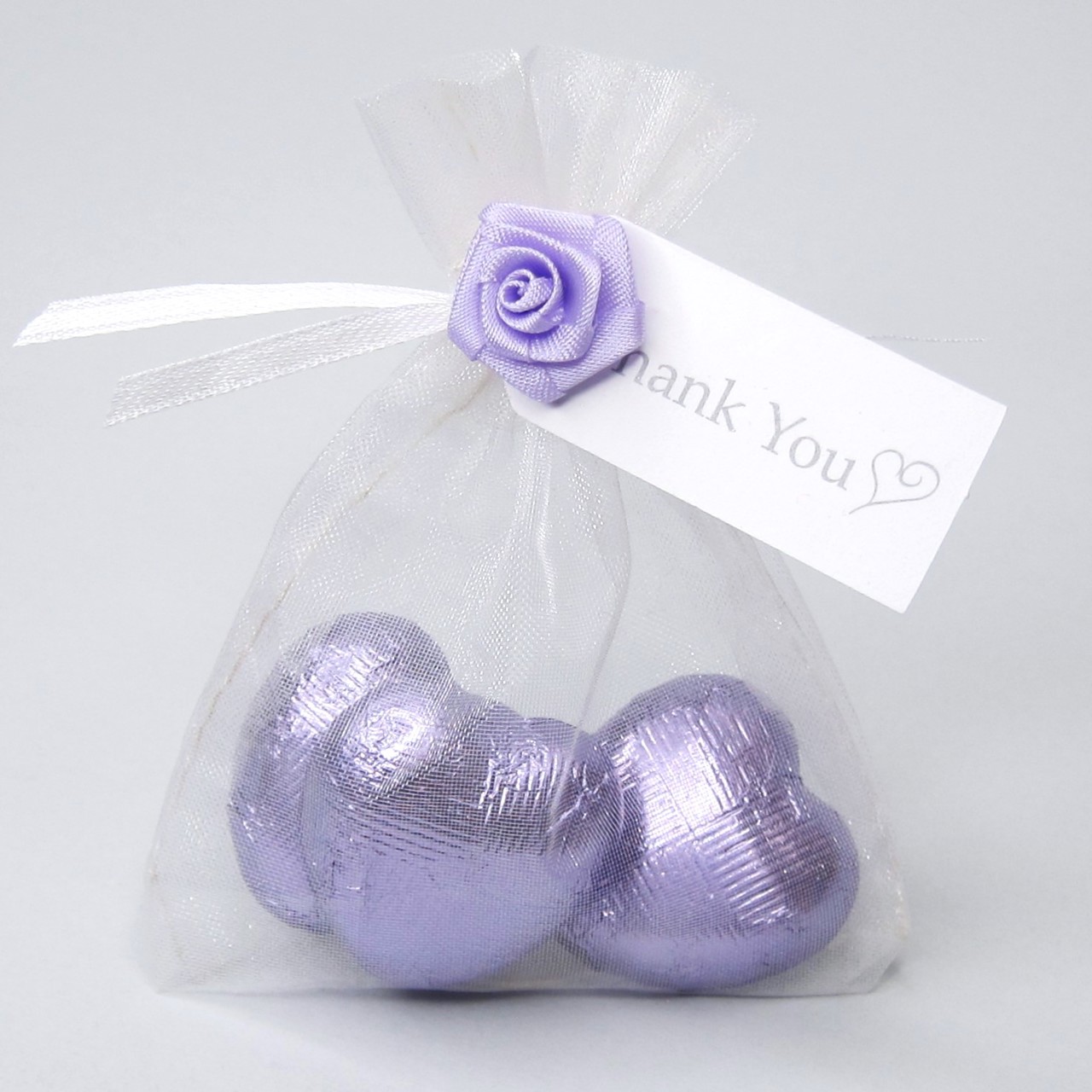 Picture of Lilac Chocolate Hearts Trio