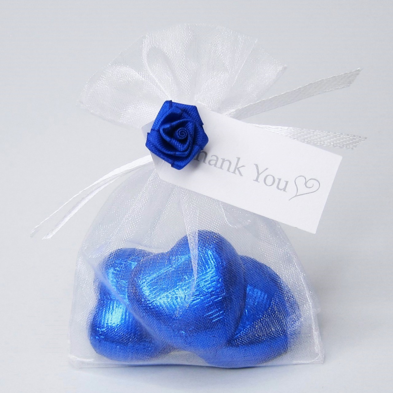 Picture of Royal Blue Chocolate Hearts Trio