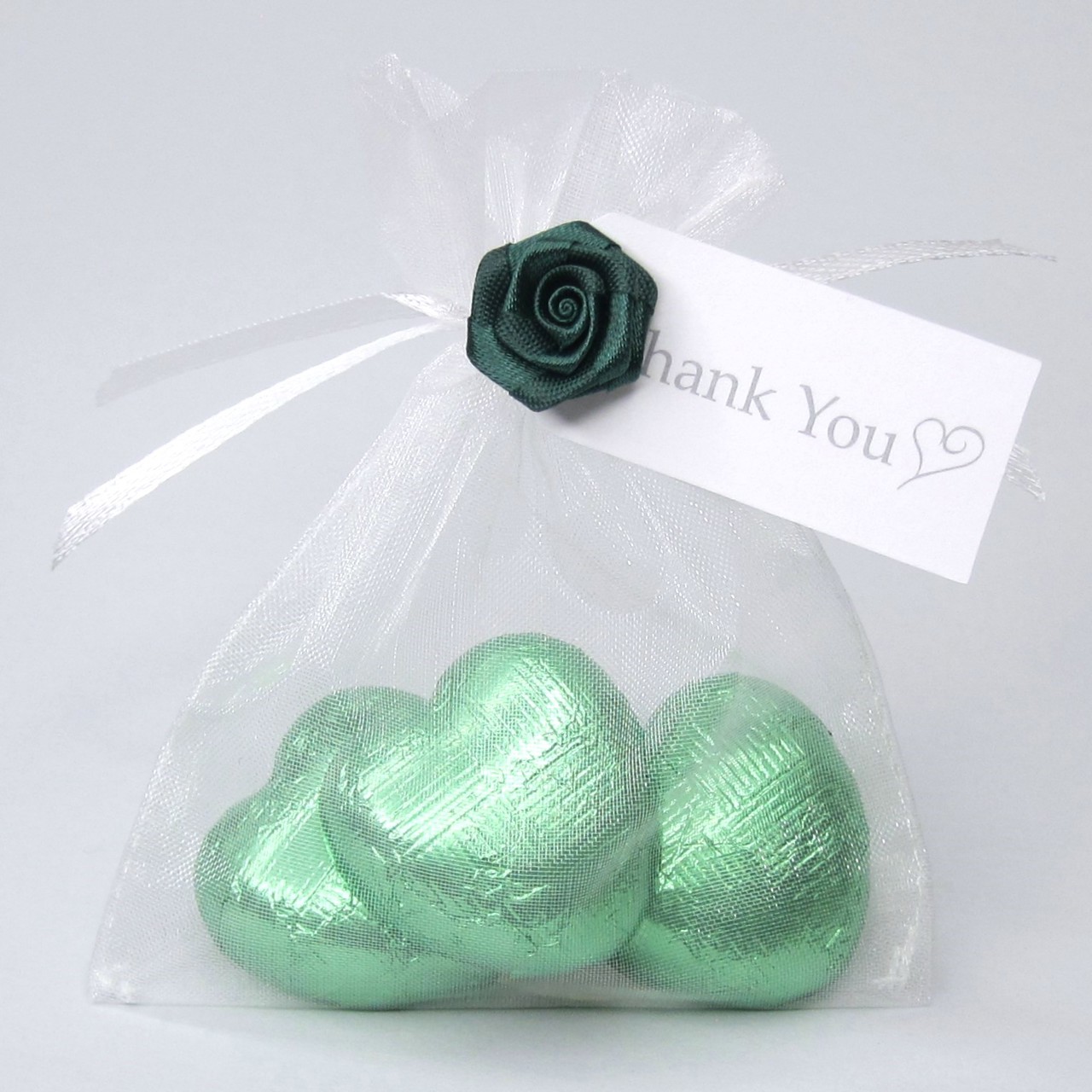 Picture of Green Chocolate Hearts Trio