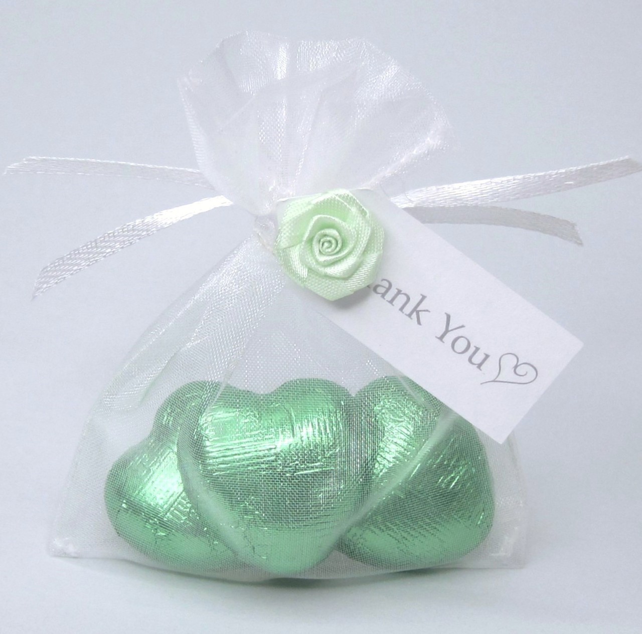 Picture of Green Chocolate Hearts Trio