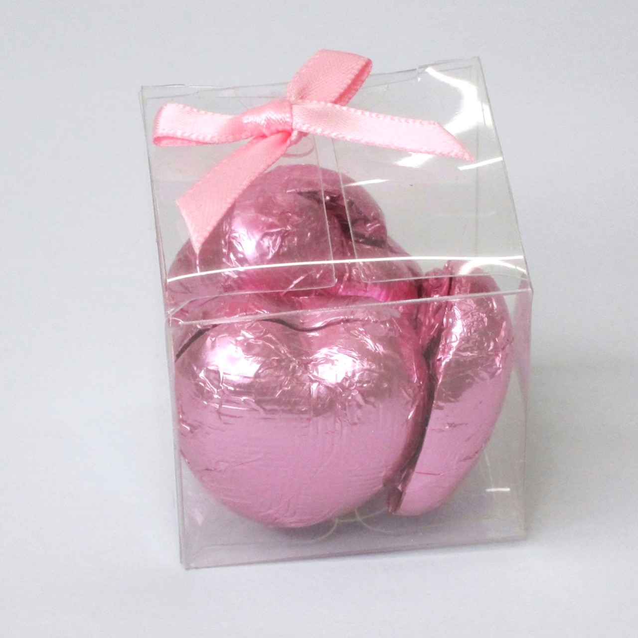 Picture of Pink Chocolate Hearts Favour Box