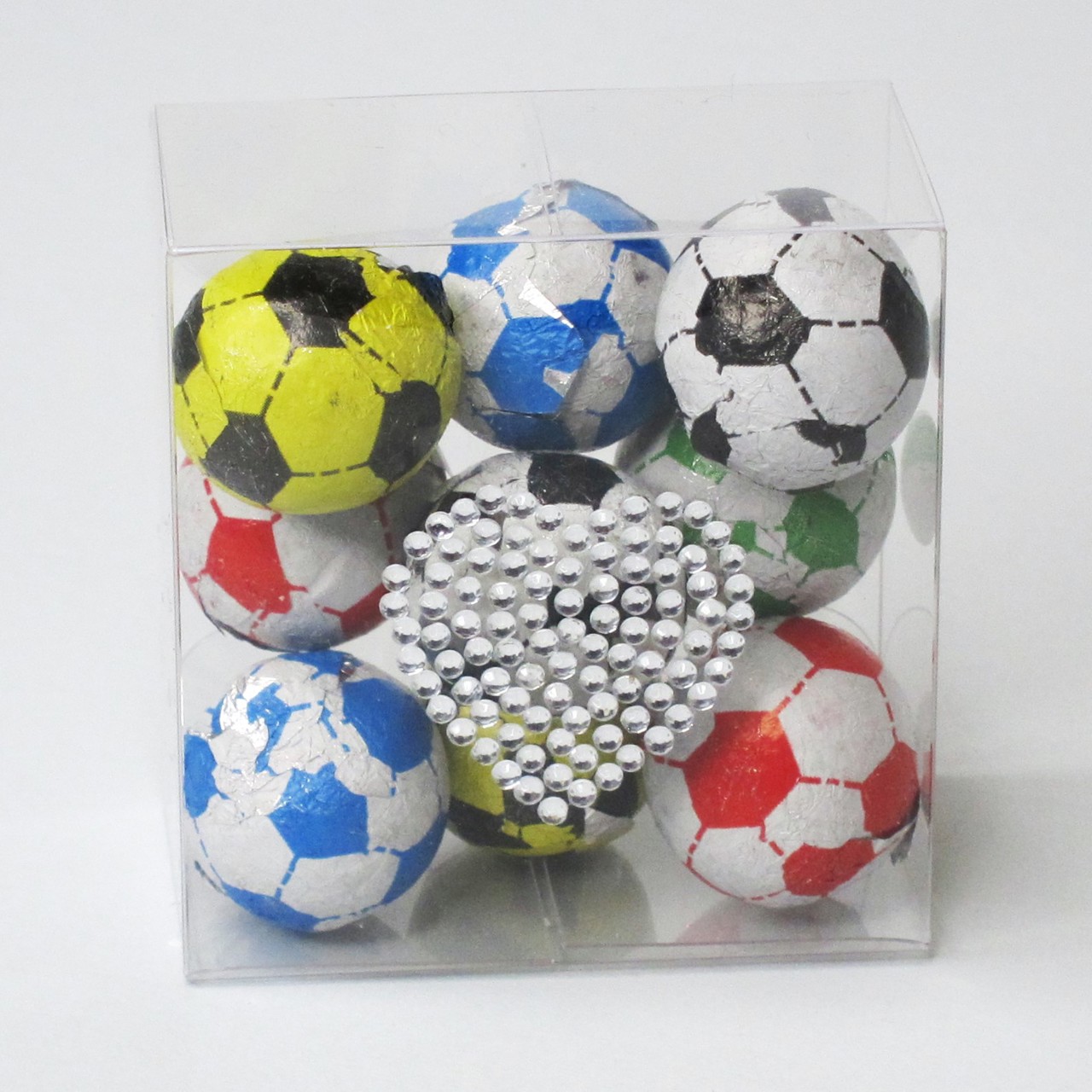 Picture of Chocolate Footballs Sweethearts Favour 