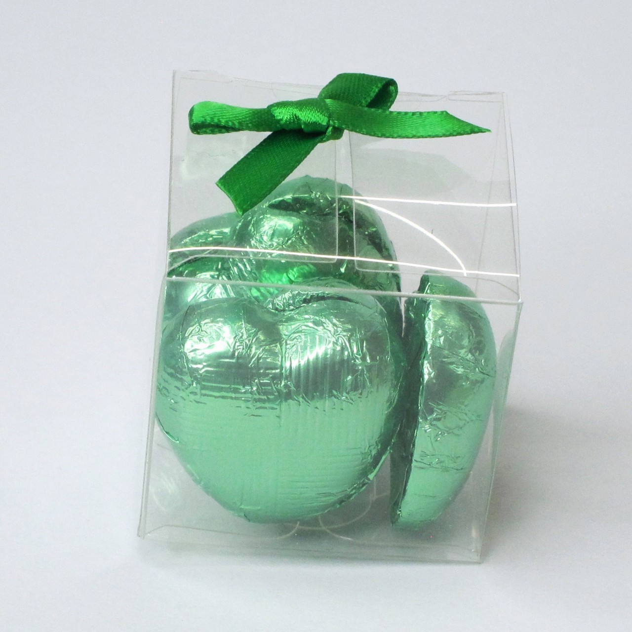 Picture of Green Chocolate Hearts Favour Box