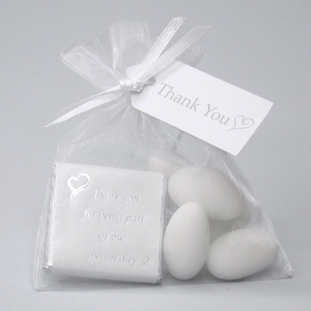 Picture of White Sugared Almond Favour