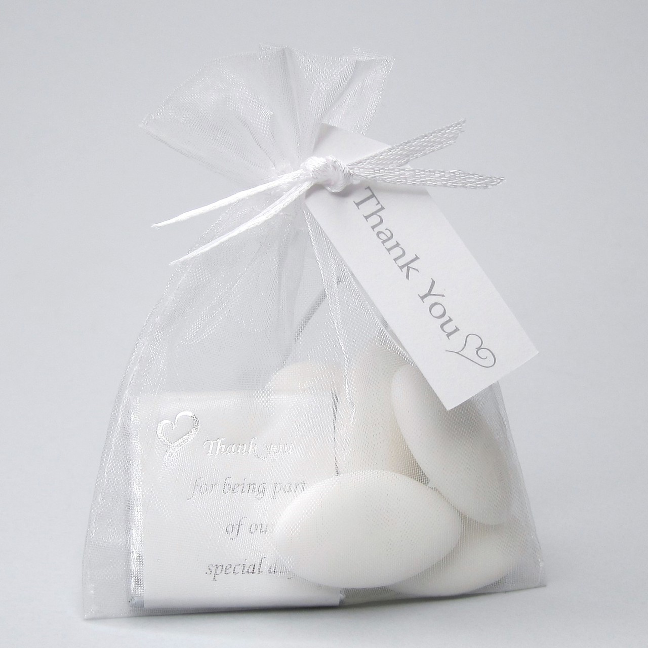 Picture of Vegan White Chocolate Dragees Favour