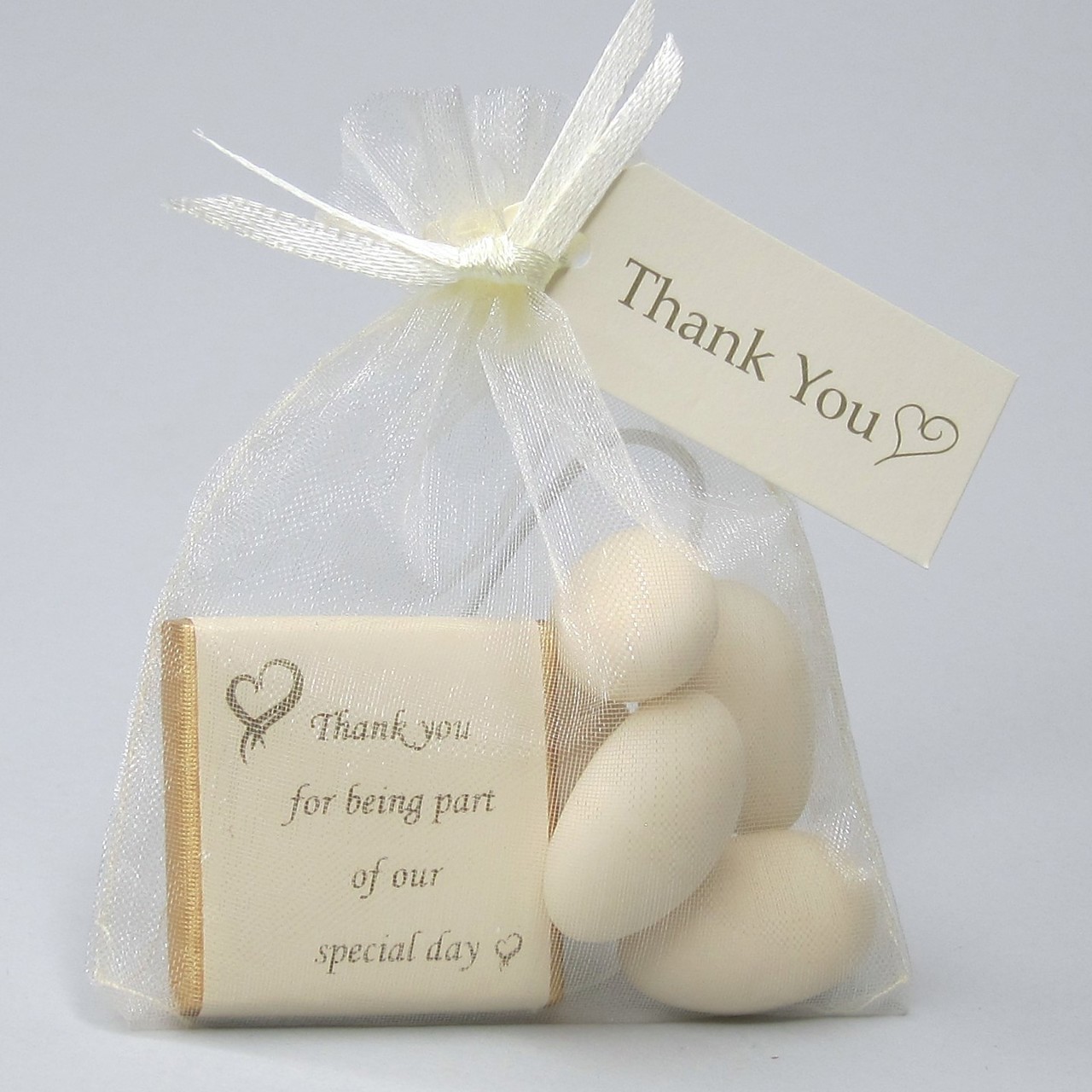 Picture of Ivory Sugared Almond Favour