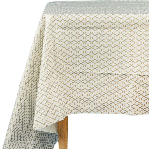 Picture of Gold Paper Tablecloth