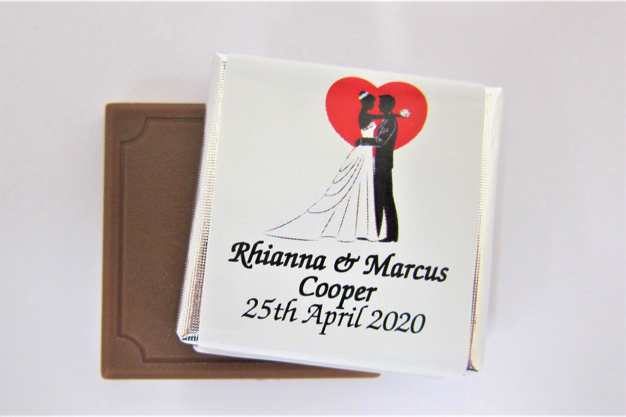 Personalised Chocolates | UK Wedding Favours