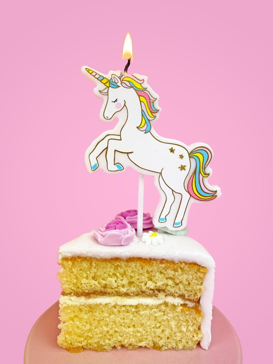 Cake Candle - Birthday Number Candle in 100% Beeswax // Custom Birthda –  The Wax Studio