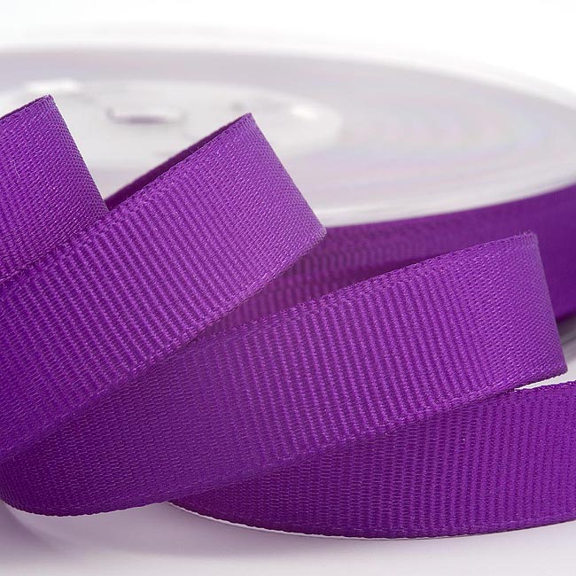DIY Grosgrain Ribbon in Purple | UK Wedding Favours
