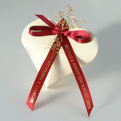 cheap personalized ribbon for wedding favors